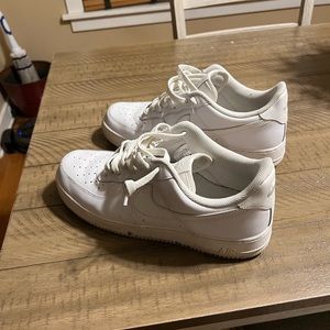 Nike Air Force 1 size 10.5 (white)